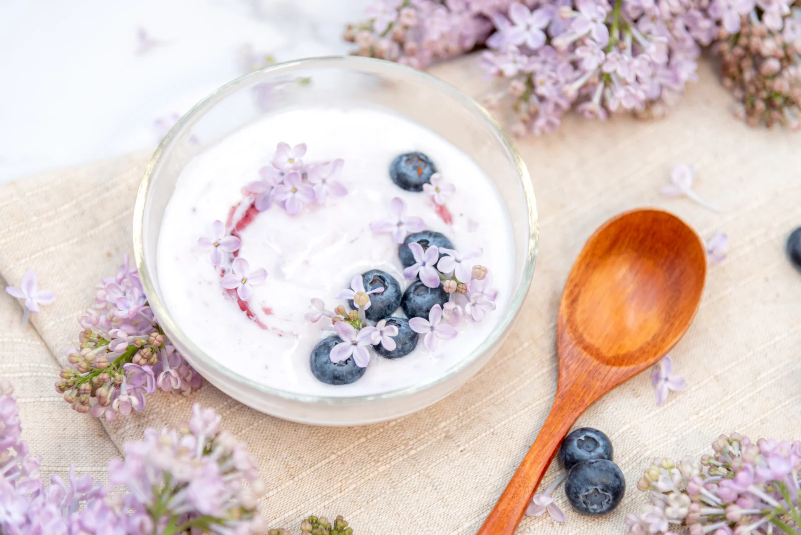 ブルーベリーヨーグルト