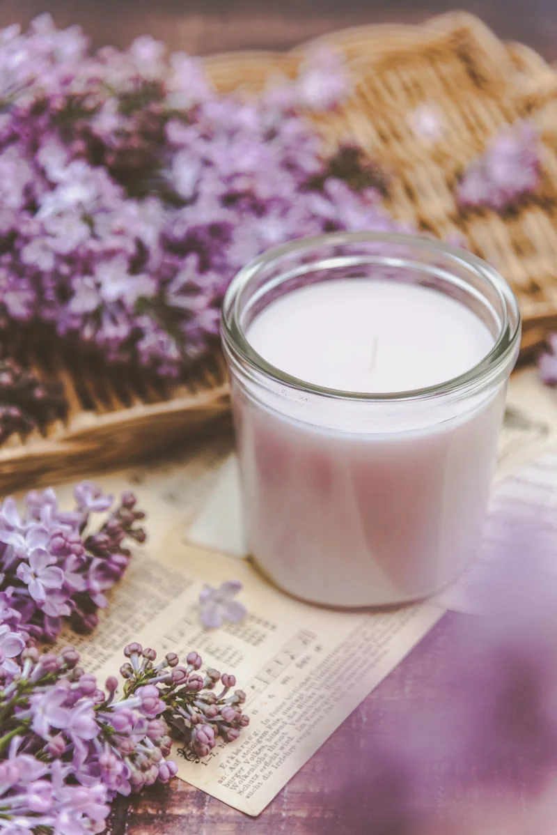 ライラックキャンドル